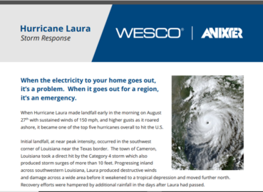 Whitepaper Storm Recovery Story from WESCO/Anixter