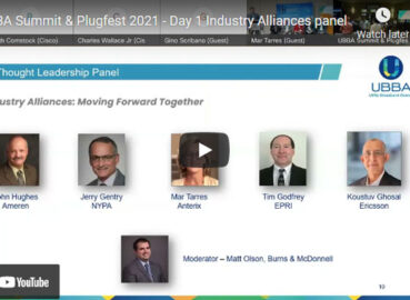 UBBA Summit & Plugfest Panel: Industry Alliances- Moving Forward Together