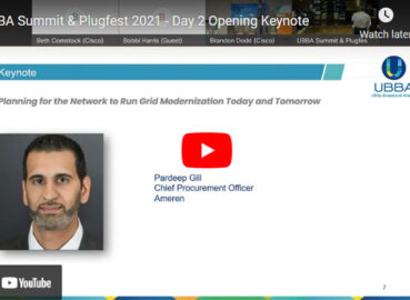 UBBA Summit & Plugfest Keynote: Planning for the Network to Run Grid Modernization Today and Tomorrow